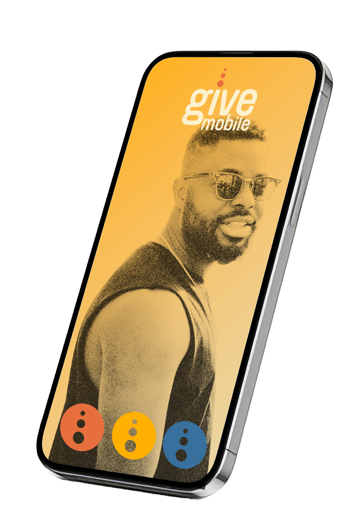 Give Mobile app on phone